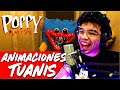 REACCIONANDO a 10 Animaciones de POPPY PLAYTIME | Experiment 1006 | Ginichi