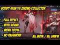 SCRIPT SKIN YU ZHONG COLLECTOR  FULL EFFECT AND VOICE TERBARU 2021