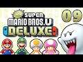 Super Mario Bros. U Deluxe (4 Player) Part 9: Spinning Spirit House