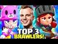 The BEST Three Brawlers for HOT ZONE! | Brawl Stars