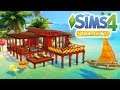 TINY ISLAND LIVING HOME 🌴 | The Sims 4: Island Living | Speed Build