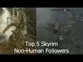 Top 5 Skyrim Non-Human Followers