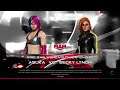 WWE 2K20 Becky Lynch VS Asuka 1 VS 1 No Holds Barred Match WWE Raw Women's Title