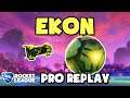 Ekon Pro Ranked 2v2 POV #59 - Rocket League Replays