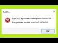 Fix - " There Was a Problem Starting Winscomrssrv.dll - " The Specified Module Could Not Be Found "