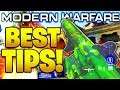 HOW TO GET BETTER AT MODERN WARFARE TIPS AND TRICKS! HOW TO IMPROVE AT MODERN WARFARE MULTIPLAYER!