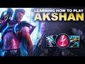 LEARNING HOW TO PLAY AKSHAN! HE CAN SNOWBALL! | League of Legends