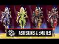 *NEW* ASH Legendary Skins + Ground Emotes in Apex Legends Season 11