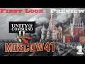 Unity of Command II: Moscow 41 | A First Look | Sneak Peek | Part 1