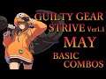 【Ver1.1】ギルティギア ストライヴ メイ 基本 コンボ【GUILTY GEAR STRIVE MAY BASIC COMBOS】