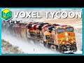 VOXEL TYCOON ► Güterzug XXL | Logistik Simulator [s4e20]
