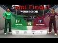 Women's Cricket Champions Season 1 2021 | Knockout | Pakistan Vs Westindies | Stage 2 | Match 1 |