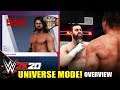 WWE 2K20 Universe Mode Full Overview! Rivalries, Set Up, NEW Promo, Animations, Changes & More!