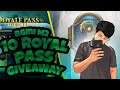 10  ROYALPASS GIVEAWAY BGMI(M2)  ||  FACECAM  BATTLE GROUND MOBILE INDIA LIVE  || #BGMI #Youtube