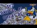 1v7 BRUTAL AI - CHEAT NATION! ( Command & Conquer - Yuris Revenge )