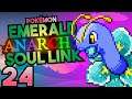 Beating the elite! Pokémon Emerald ANARCHY! Soul-Link with TheChiptide Part 24