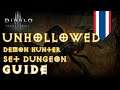 [Diablo III Guide] วิธีผ่านมาสเตอร์รี่ Set Dungeon Unhallowed Essence  Demon Hunter