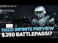 Halo Infinite New Updates - $250 Battle Pass!? New Map, New Gameplay, Menus & More