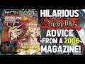 HILARIOUS Yu-Gi-Oh! ADVICE from a 2006 magazine!