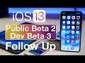 iOS 13 Public Beta 2 and Dev Beta 3 (Re-release) - Follow Up