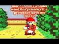 Mario Uses a Pokédex