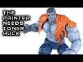 Marvel Legends INCREDIBLE GREY HULK Retro Anniversary Action Figure Review