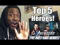 Marvel's Avengers | TOP 5 HEROES WE NEED | REACTION & REVIEW