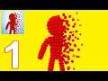 Pixel Rush Gameplay Walkthrough Part 1 Level 1-20 (IOS/Android)