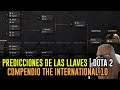 PREDICCIONES DE LAS LLAVES COMPENDIO THE INTERNATIONAL 10 - DOTA 2