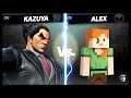 Super Smash Bros Ultimate Amiibo Fights – Kazuya & Co #297 Kazuya vs Alex Mega Battle