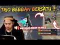 TRIO BEBBAN BERSATU GUNCANGKAN ERANGEL !!! BURHAN, BJ GEMINK, BENCANA -PUBG MOBILE