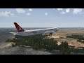 Turkish Airlines 777-300ER belly crash landing at JFK Airport New York