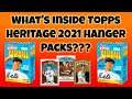 What's Inside MLB Topps Heritage 2021 Hangers - Ripping 2 Hangers