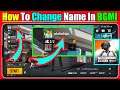 Battlegrounds Mobile India (BGMI) Me Name Kaise Change Kare|How To Change Name In Bgmi|
