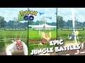 EPIC JUNGLE BATTLES! Pokemon GO PvP Jungle Cup Great League Matches