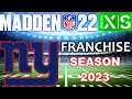 Giants Season 2023 Playoffs Championship | Madden 22 Franchise Mode | All-Madden Difficulty