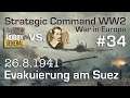 Let's Play Strategic Command WW2 WiE #34: Evakuierung am Suez-Kanal (Multiplayer vs. Hobbygeneral)