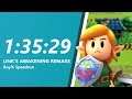 Link's Awakening Remake Any% Speedrun in 1:35:29
