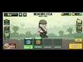 playing mini militia. gameplay #2 .     unlocking level 13. A player has become invisible.