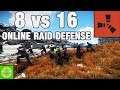 RUST 8 VS 16 ONLINE RAID DEFENSE # RUST RANDOM 38 GERMAN/DEUTSCH