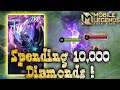 Spending 10k Diamonds 11.11 Event !! Hayabusa Shura Gameplay | MLBB