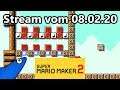 Super Mario Maker 2 - Endlos-Herausforderung! - Stream vom 08.02.20
