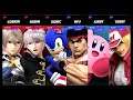 Super Smash Bros Ultimate Amiibo Fights – Request #20567 Team battle at Dream Land