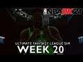 THEY BE MAKING BUCKETS | NBA My2K Ultimate Fantasy Sim Week 20