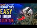 Where to find LITHIUM | Subnautica Below Zero guide