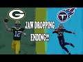 A Jaw Dropping Ending You WON'T BELIEVE! Packers Vs. Titans - Madden NFL 22 Online Ranked Gameplay!
