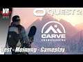 Carve Snowboarding VR / Oculus Quest 2 / Deutsch / First Impression / Spiele / Test / Quest 2021