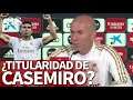 ¿Dejó caer Zidane la titularidad de Casemiro en Mestalla? esta fue su respuesta... | Diario AS