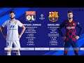 Efootball Pes 2020 Master League UCL Olympique Lyonnais vs Barcelona