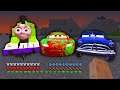 I FOUND ZOMBIE McQUEEN and ZOMBIE THOMAS and DOC HUDSON in Minecraft - Gameplay Movie
